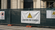Segnalazione di lavori in corso
