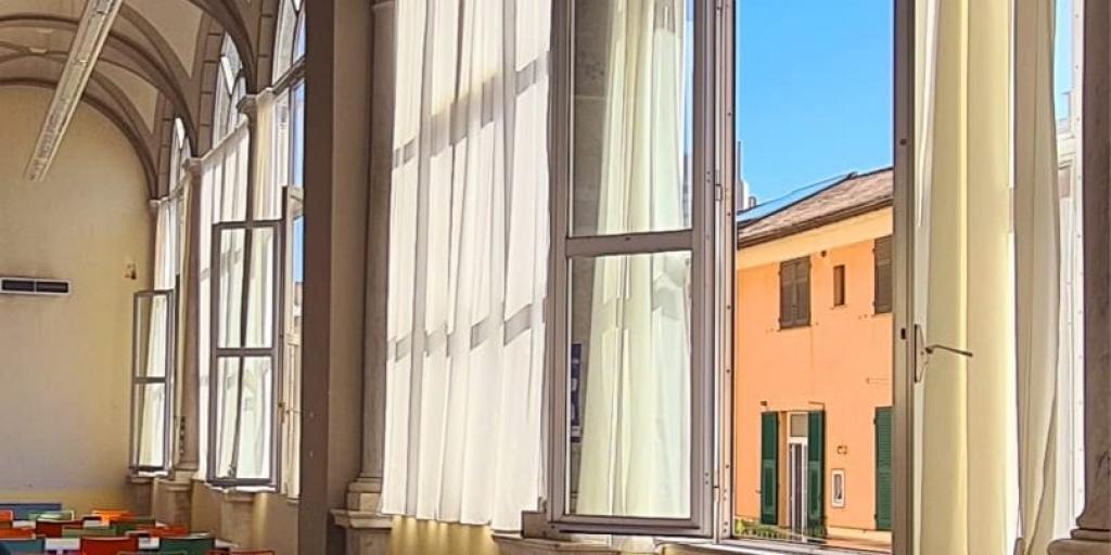 La sala studio dello Spazio Studenti del DISFOR